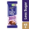 Cadbury Dairy Milk 30% Less Sugar, 43 g-643-01