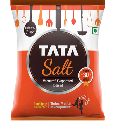 Tata Salt Iodized, 1 kg Pouch